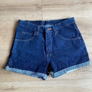 Wrangler Jean shorts size 29 western denim cow girl